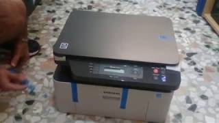 Samsung XpressM2070w unboxing e primo test [upl. by Cattan190]