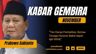 Tes Hanya Formalitas Semua Tenaga Honorer Yang Sudah Mengabdi Bakal dapat NIP eshalkhalisa [upl. by Rickey]