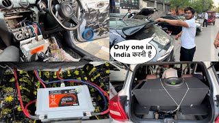 Double woofer installed in Alto 2000 rms  Dry battery भी डालनी पड़ी  Installed करना सिख लो 🤣 [upl. by Wang]