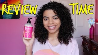 Review  Mielle Organics Honey amp Ginger Styling Gel  Natural Curly Hair [upl. by Iow]