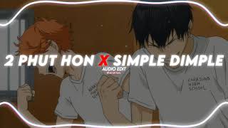 2 phut hon x simple dimple pop it squish 「phao amp mampa Бэтси」  audio edit [upl. by Leuams]