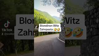 Blondinen Witz 🤣 flachwitz kurzwitz humorviral viralvideo funny lustig spaß woldoman [upl. by Notgnilra]