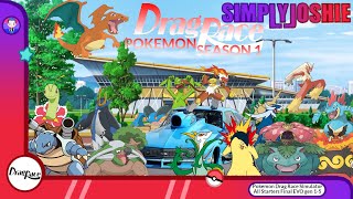 Pokemon Drag Race Simulator  Season 1  Final Starter Evolutions Gen 15 [upl. by Jordison219]