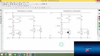 CONTROLES ELECTRICOS Y AUTOMATIZACION  temporizadores ejercicio 2 CADE SIMU [upl. by Roberta]