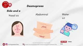 Desmopressin  Vasopressin Nclex Quick Tips [upl. by Athalia]