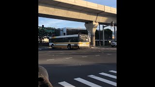 Thebus Honolulu Route 444 Hoaeae West Loch Skyline Station Bus’ 645 Gillig Low Floor 40’ Ft [upl. by Sivam]