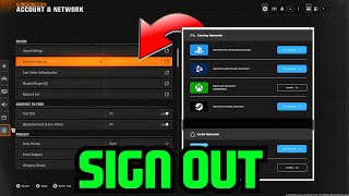 How to SIGN OUT and UNLINK your ACTIVISION ACCOUNT in COD BLACK OPS 6 [upl. by Octavius]