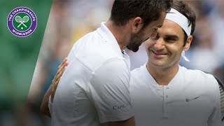 Roger Federer v Marin Cilic highlights  Wimbledon 2017 final [upl. by Godfry]