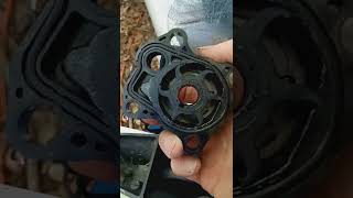 Honda Outboard 40 hp How to disassemble and take apart the Water Pump Impeller A [upl. by Amrac228]