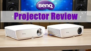 BenQ Budget 1080p Projector Review  HT1070A amp MH530FHD [upl. by Himelman]