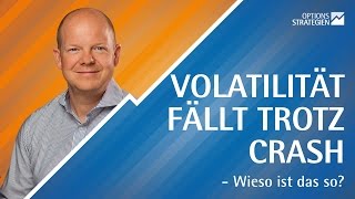 Volatilität fällt trotz Crash  Wieso ist das so [upl. by Acinok569]