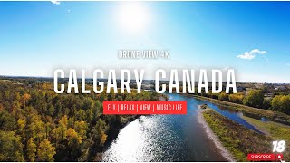 FLYING OVER CANADA 4K UHD  Relaxing Music With Stunning Beautiful Nature 4K Video Ultra HD [upl. by Euridice254]