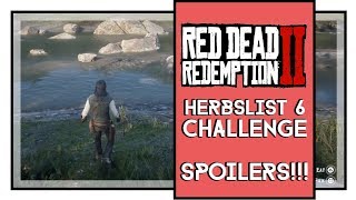 Red Dead Redemption 2 Herbalist 6 Challenge Guide SPOILERS [upl. by Garwin955]