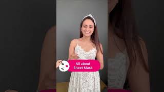 What are Sheet masks for  Dermatologist l dr aanchal Panth [upl. by Gasper]