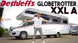 😱Der neue Dethleffs Globetrotter XXL A 90002 EB 2022  Iveco Alkoven Wohnmobil  Neuheiten GÜMA TV [upl. by Greenlee]