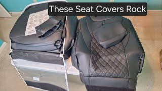 REVIEW  Black Highlander Seat Covers Made With Quality [upl. by Furlong33]