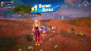 SpiderGwen Vegeta and Demi Trios Victory  Fortnite Ch5 S3 [upl. by Vladamir]