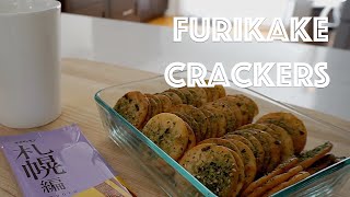 Super Easy Furikake Crackers [upl. by Dnyletak]