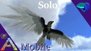 HIGH LEVEL ARGENTAVIS TAMING SCORPIONS RUIN THINGS Solo ARK Mobile S1E20 [upl. by Erastes289]