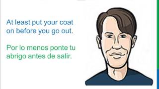 Dialogue 15  Inglés Spanish  Its cold Weather vocabulary  Hace frío [upl. by Marcie124]