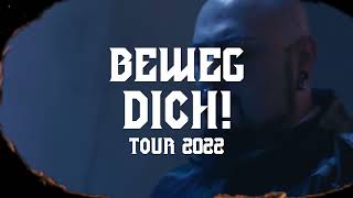 NACHTMAHR  Beweg dich Tour 2022 Trailer [upl. by Inaluahek]