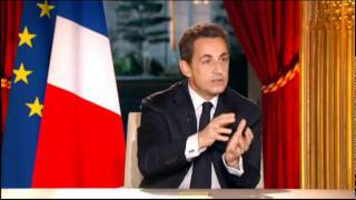 Interview télévisée de Nicolas Sarkozy en intégralité [upl. by Donnenfeld498]