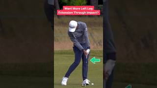 Do This Drill For Perfect Left Leg Extension Through Impact [upl. by Elinnet]