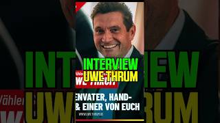 Stichwahl Landratswahl im SaaleOrlaKreis Uwe Thrum Interview [upl. by Arodnap]