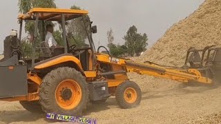 How Bhushi made mountains with JCB Is it being built with JCBJCB MACHINE WARKING VIDEO [upl. by Asirahc]