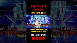 Filipino singer made the judges and audiences laugh so hard🤣 TRENDING NOW [upl. by Pisarik69]