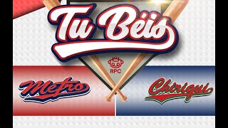 Panamá Metro vs Chiriquí  J9 del Béisbol Juvenil 2024 [upl. by Domela]