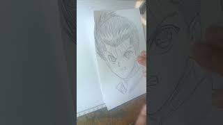 Yusuke Urameshi  Speed Drawing [upl. by Ibrahim]