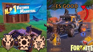 LOS COCHES Y LOS MEDALLONES ESTAN SUPER ROTOS FORTNITE 53 [upl. by Eimarrej616]