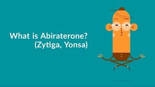 What is Abiraterone Zytiga Yonsa [upl. by Eniawtna]