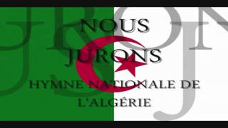 Hymne Algerie  Paroles [upl. by Klemens]