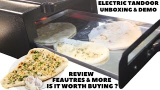 Electric Tandoor Unboxing NaanchapatiRotiPaneer Tikka Hot Berg MakerOnline Shopping from Amazon [upl. by Ahsirpac]