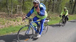 BRM 300 des Randonneurs Cyclos de lAnjou  14 avril 2019 [upl. by Naesad]