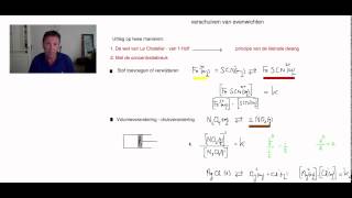 Het verschuiven van evenwichten  1  Scheikundelessennl [upl. by Doretta]