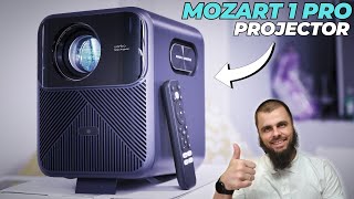 Wanbo Mozart 1 Pro Projector Unboxing I Review I 4K YouTube I HDR L1 I Speakers I 60FPS Gaming test [upl. by Alyahsat]