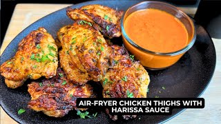 Flavorful and Healthy Chicken with Harissa Sauce  Baked or AirFried [upl. by Airoled]