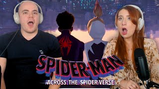 SpiderMan Across the SpiderVerse First Time Watching REACTION [upl. by Harberd42]