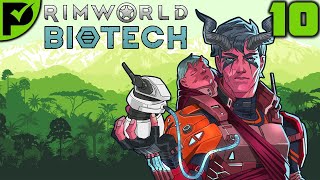 A Bestower Walks Into A Mountain  Rimworld Biotech Ep 10 Rimworld Tropical Rainforest Randy 500 [upl. by Nerval]