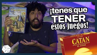 TOP 6  JUEGOS DE MESA ESENCIALES [upl. by Glennis]