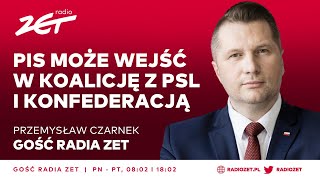 Przemysław Czarnek Jest możliwa koalicja i z Konfederacją i z PSL w sejmiku Nie ma problemu [upl. by Yevol]