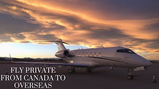 Getaway on a Private Jet from Canada to any destination Worldwide Chartright Air Group [upl. by Assetak]