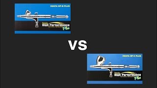 Iwata HPC Plus vs HPB Plus Scale Model Tool Review [upl. by Inasah765]