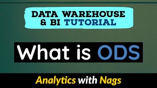 Data Warehouse  8  Understanding ODS Data and Structure [upl. by Orelie]