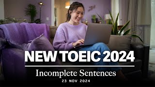 💡 เฉลยแนวข้อสอบจริง TOEIC 23 NOV 24 [upl. by Candless]