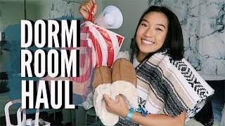 COLLEGE DORM ROOM HAUL  Room Decor  Essentials [upl. by Chard]