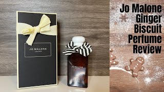 Jo Malone Ginger Biscuit 🍪 Holiday 2023 Perfume Review  comps [upl. by Schwenk]